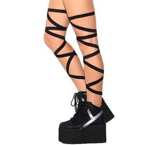 2 Pairs of Leg Wraps - iHeartRaves
